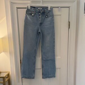 Re/Done Straight Jeans